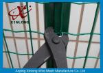 Commercial Horizontal Fence Panels , Holland Wire Mesh PVC Coated