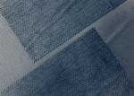 165GSM 100% Polyester Lightweight Velvet Fabric T Grain Charcoal Grey Color