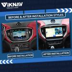 2013-2017 Maserati Ghibli Aftermarket Radio Wireless Carplay Android 10.4 Inch