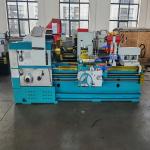 Heavy Duty Big Bore Metal Lathe CW6163 Horizontal Turning Machine For Rolls