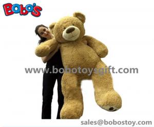 China Big Plush Giant Teddy Bear 5 Foot Tall Tan Color Soft New Year Gift Bear Toys on sale