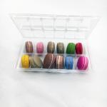 12pcs clamshell blister macaron box packaging macaron display tray macaron tray