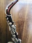 Popular fine workmanship hand carved flower nickel plating keys alto saxophone