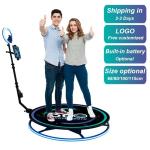 Intelligent Remote Control 360 Degree Photo Booth RGB Light Slow Motion