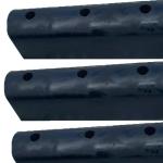 Boat D Type Fenders Marine Rubber Fender For Dock Steel Structure