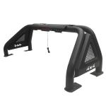 Powder Coating Toyota Hilux Roll Bar Matte Surface Steel With Brake LED Light