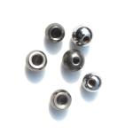 Zinc Plating Solid Steel Ball With Drilled Hole 201 304 440 17MM 17.4MM