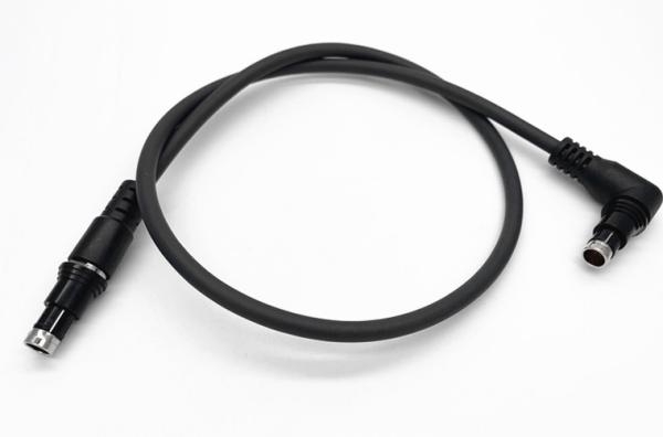 Fischer 7pin Right Angle To Straight Infiray Jerry C Cable With Overmold For