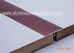 T Shaped Aluminium Floor Trims , Metal Floor Edging Strip Gap Covering 40mm