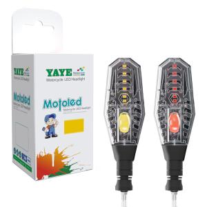 Wholesale AC DC 8V-80V 6500k Projector Lens Laser Dynamic Motorcycle Turn Indicator from china suppliers