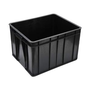 Wholesale Electronic SMT Rack ESD Storage Box Black Conductive Plastic Circulation Antistatic from china suppliers
