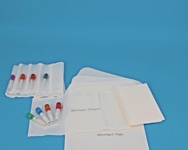 Non-Woven Fabric PET / PE Material Structure Specimen Collection Kit For Virus