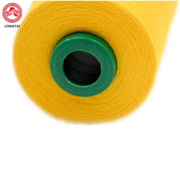Quality High Tenacity Dyed 100% polyester filler yarn Thread for sale