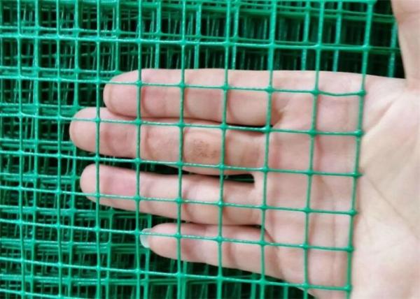 0.5in Green PVC Coated Welded Wire Mesh 0.9m Width Heavy Duty Garden Wire