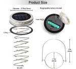 Waterproof Multicolor 30LEDs 1.2V Mason Jar Lid Solar Lights
