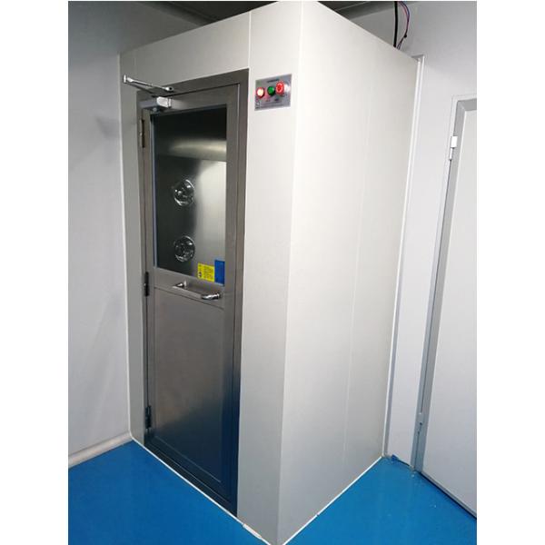 60Hz Stainless Steel Air Shower 1290*1000*2050mm Fully Automatically Sliding