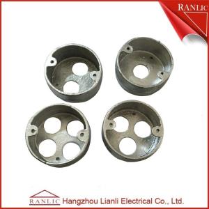 Wholesale Malleable Circular Conduit Junction Box Loop In Box 1/2/3/4 Holes Thread , ISO9001 from china suppliers
