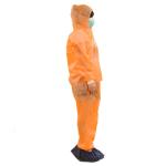 Disposable Microporous Protective Coveralls with Hood and Booties for Adults
