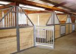 50mm Customized Horse Stable Equipment With Galvanized Steel Tube Stable