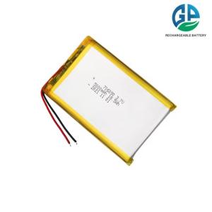 Wholesale KC High Capacity 5000mah 3.7 V Lithium Ion Polymer Battery 500 Times Lp706090 from china suppliers