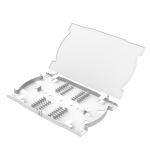 ABS Plastic Box Type Fiber Optic Splice Tray for Installation Protection Class
