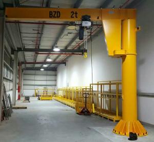 Wholesale A3 2T 5T Column Cantilever Jib Crane Hoist Remote Control Rotary from china suppliers