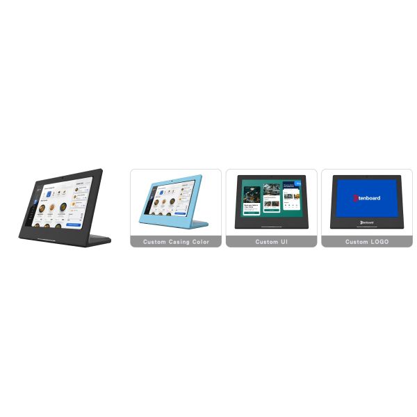 8-inch HD Display Digital Menu Board with Touch Ordering and Video Menu Playback for Restaurants