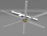 Air Cooling Roof Ceiling 18FooT 6 Blade Hvls Ceiling Fan