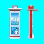 Free Standing IP65 Outdoor Digital Signage , Waterproof Lcd Advertising Screen