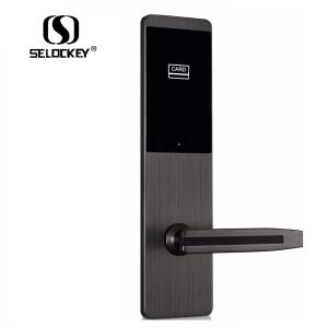 Wholesale Zinc Alloy Electronic Security Hotel Swipe Card Door Locks from china suppliers