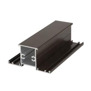 Wholesale Brown Powder Coating Aluminium Profiles 1.5mm Thickness For Building Material from china suppliers