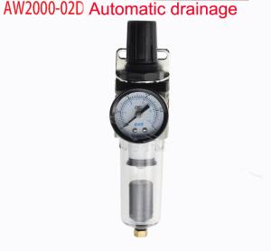 Wholesale AW2000-02 Pneumatic air filter regulator AW2000-02 1/4 inch SMC type air treatment from china suppliers