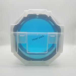Wholesale OEM Semitransparent PP Material Wafer Shipper Cassette 8 Inch 200mm Wafer Storage Box from china suppliers