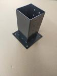 Nature Pressure Treated Wood Pergola Kit Brackets with Carbon Steel Mount