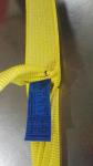Yellow Double Ply Webbing Sling , Polyester Duplex Webbing Slings Ce Gs