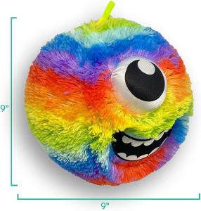 Wholesale Accepted OEM ODM 9&quot; Furry Friendz Toy Ball with PVC Inner Ball Material from china suppliers