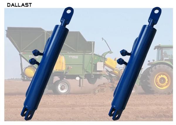 Quality Agricultural Double Acting Hydraulic Ram Welded Tractor Chrome Plunger for sale