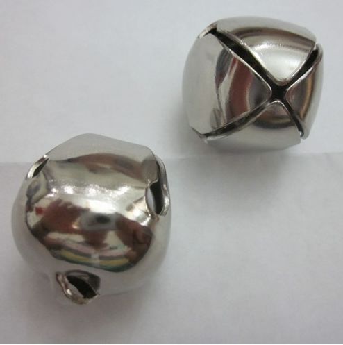 Holiday decorations silver cross jingle bell Holiday decorations silver cross jingle bells