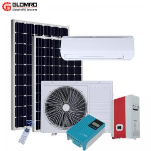 Wholesale 1 Ton 1400W Solar Powered Air Conditioner Air Cooler Wall Split Off Grid Dc 48V 60V 18000 Btu from china suppliers