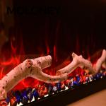 Classic Flame Freestanding Electric Fireplace Heater Built In Digital LED Tech