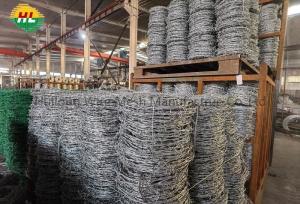 Wholesale 3'' Spacing Galvanized Barbed Wire For Farm Fencing Applicated from china suppliers