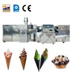 Full automatic production line for 380V 5kg Hour Commercial Ice Cream Waffle