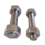 UNC Threaded Stud Bolt Stainless Steel ASME B18.31.2 Full Thread 1 - 1/4" Metric
