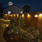 20 Lumens Solar Security Light Waterproof Perfect for Outdoor Garden Walkway
