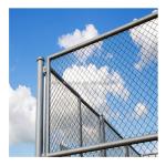 Stainless Steel PVC Coated Panel for Easy Installation of Perforated Chain Link