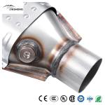 2", 2.5" Universal Oval Auto Catalytic Converter Converters Exhaust Catalytic