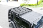 Universal Aluminum Alloy Roof Rail Rack for Jeep Wrangler JK Offroad Car