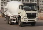 Mobile Semi Cement Mixing Equipment Concrete Mixer Truck 10CBM 290HP