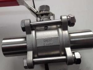 Wholesale 3pc WCB Material Manual Ball Valve with 1000-3000 WOG V PORT from china suppliers
