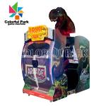 2 People Shooting Arcade Machines Jurassic Game Console Dinosaur For Indoor